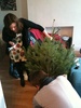 Gini's prepares it for show and tell