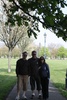 Marcus, Tom, Jess and Victoria park