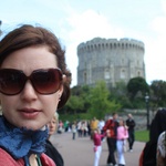 May: Windsor Castle grounds and blow fly!