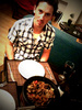 James joins us for a tasty tagine birthday dinner, and umpteen drinks!