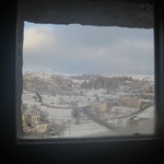 The following morning - everything was white!