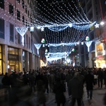 The men were out en-mass - very few females though