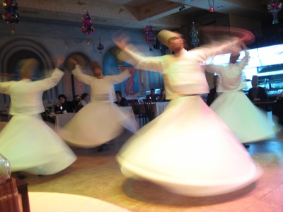 An evening out with the Whiling Dervishes 