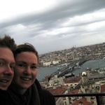 A climb up a tower to see Istanbul from afar