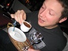 The first delights - a Turkish Coffee! Strong and kind of like sweet mud.