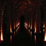 Inside the catacombs in Istanbul