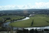 The view of the greenery below was fantastic