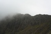 The summit in the mist