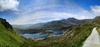 The amazing panoramic view half way up Mt Snowdon