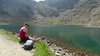 We were sorely tempted to take a quick dip in the mountain lakes.