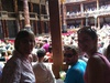 Si's mum, Cath & Si with us at Shakespeare's Globe, 2010