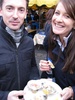 James & Kristen at Borough markets, 2009