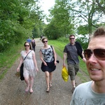 The long walk back to the pub along the Thames, 2010