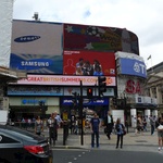 Piccadilly Circus lights
