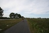 Cycling on the great path to see Mont Michel