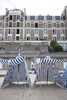 The only hotel in the back drop