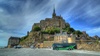 Mont up close with tourist buses 