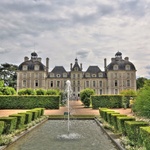 From the rear of the chateaux