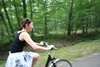 Wheeee through the forest 