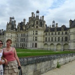 The ladies, home to claim Château de Chambord