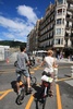 A great biking path all around the city