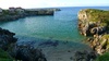 Our little bay for swimming when the tide was out