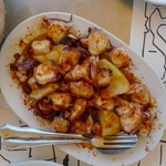 Octopus Lunch - spicy and salty! 