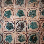 Tiles inside the palace