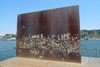 Interesting mud graffiti