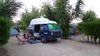 Smurf spot at the campsite - 30 euro a night though!