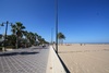 The beach front