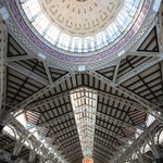 Valencia - the ceiling of the Market