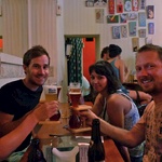 Local Ales all round with Don and Cellina at Mosquito, Barcelona