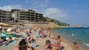 Tossa de Mar - the other side of the small beach, with apartments overlooking