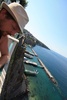 It was a long way down