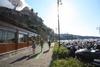 The walk to the free beach (2m by 1m)