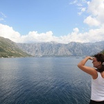 The start of the drive around Kotor Bay, Montenegro