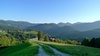 The road to Bohinj Lake