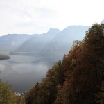 An overview of the lake below