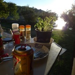 Coastal campsite in Croatia