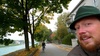 The bike ride into town