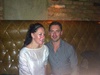 Out to dinner with James and Hannah