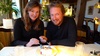We enjoy a slice of black forest cake