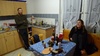 Enjoying some red wine