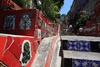 The Santa Tersa steps - a tiki!