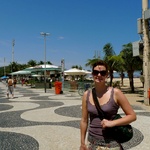 In front of Copacabana Beach