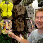 At the Havaiana store