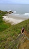 Trekking across the island