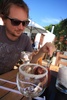 Enjoying Sangria