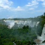 Foz da Iguarz Falls from Argentina side